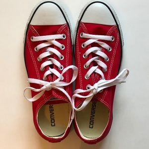 Converse Chuck Taylor All Star Unisex Red Low Top